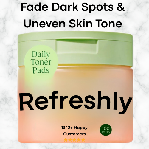 Korean Toner Pads for Dark Spots, Texture & Brighter Skin