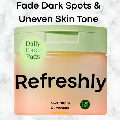 Korean Toner Pads for Dark Spots, Texture & Brighter Skin